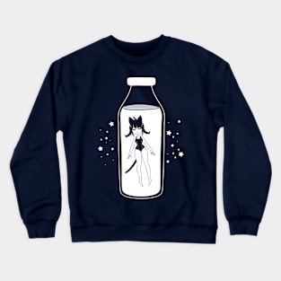 Bottle Girl (White ver.) Crewneck Sweatshirt